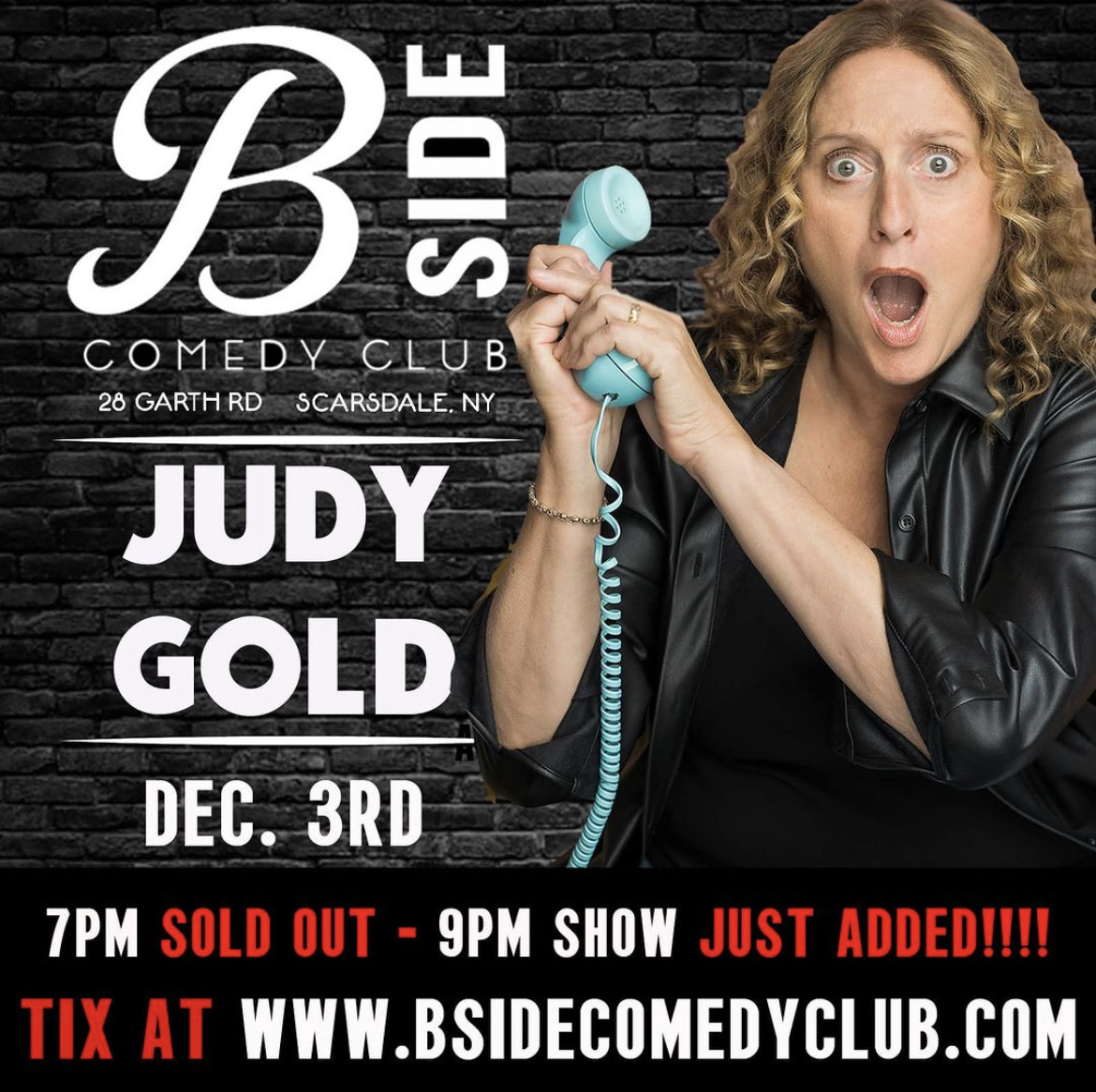 Judy Gold at B Side Comedy Club